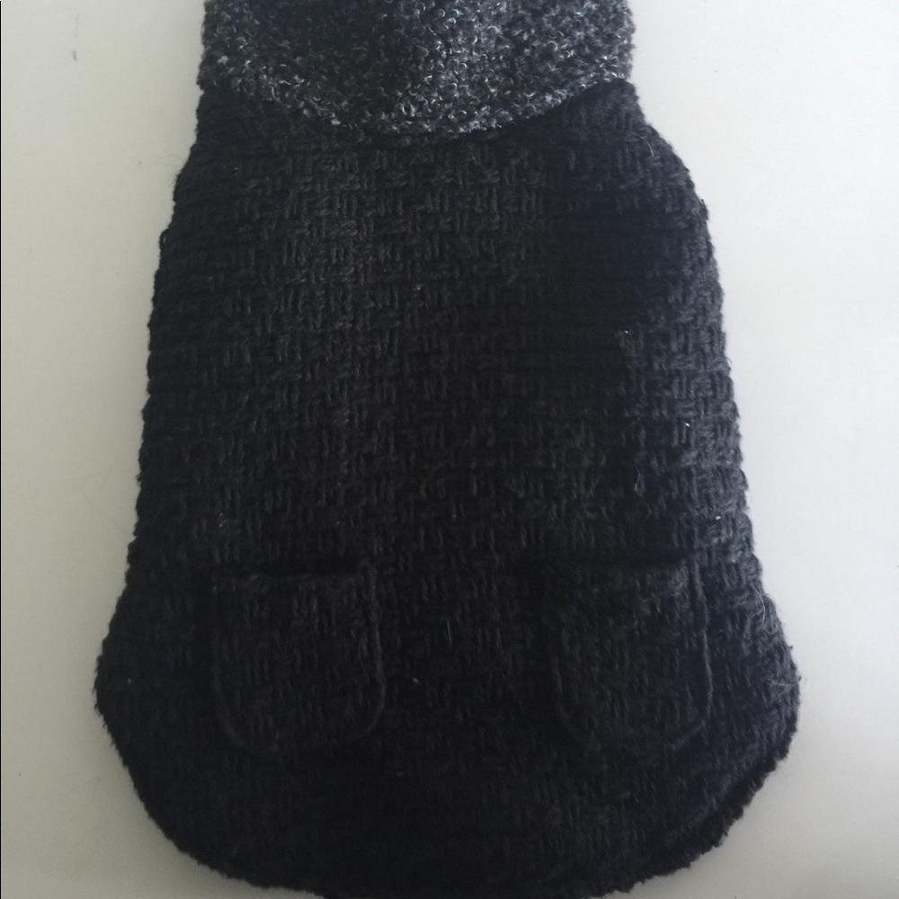 Dog Black Fleece Sweater 🐶